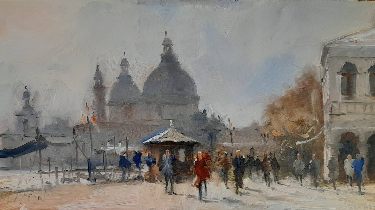 Ian Layton, Venice, Oil